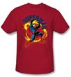 Superman Kids T-shirt A Name To Uphold Youth Red Tee Shirt