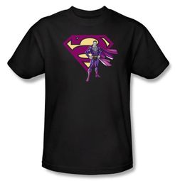 Superman Kids T-shirt Bizarro And Logo Black Gray Tee Shirt Youth