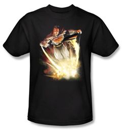 Superman Kids T-shirt DC Comics Final Crisis Explosive Black Tee Youth