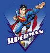 Superman Kids T-shirt Looks Like A Job Royal Blue Tee Youth
