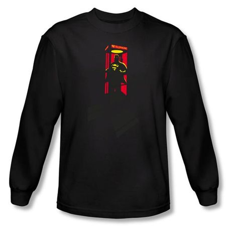 Superman Long Sleeve Shirt DC Comics Super Booth Black Shirt