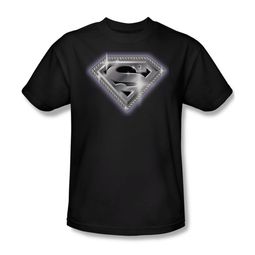 Superman Shirt Bling Shield Black T-Shirt Superman Shirt Bling Shield Black T-Shirt