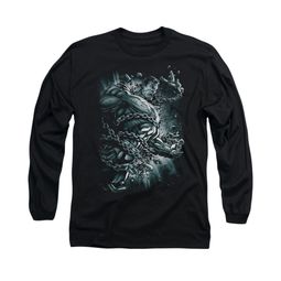 Superman Shirt Break Free Long Sleeve Black Tee T-Shirt Superman Shirt Break Free Long Sleeve Black Tee T-Shirt