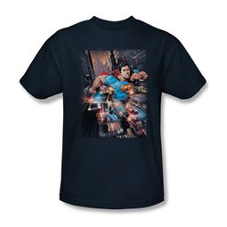 Superman Shirt Bullet Proof Navy T-Shirt Superman Shirt Bullet Proof Navy T-Shirt