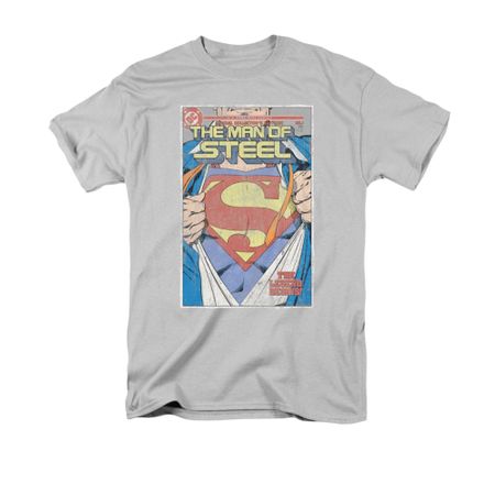 Superman Shirt Comic No.1 Silver T-Shirt