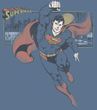 Superman Shirt DC Comics This Is A Job For Superman Slate Blue T-Shirt