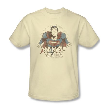Superman Shirt Fly Away Cream T-Shirt