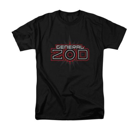 Superman Shirt General Zod Black T-Shirt