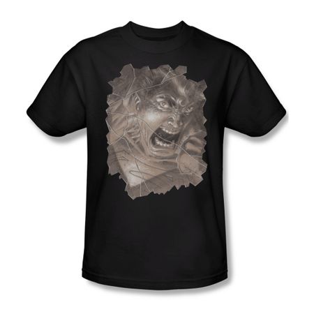 Superman Shirt Glass Black T-Shirt