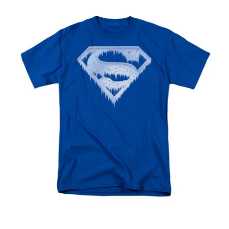 Superman Shirt Ice Shield Royal T-Shirt