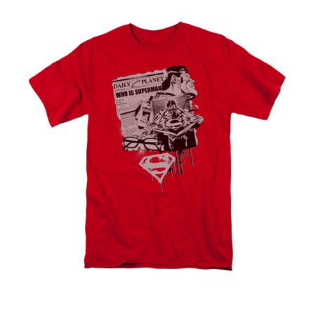 Superman Shirt Identity Red T-Shirt