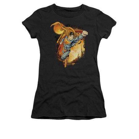 Superman Shirt Juniors Last Sons Black T-Shirt