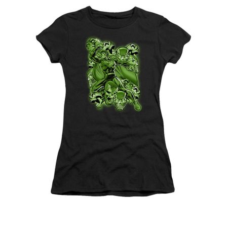 Superman Shirt Juniors Metallo Mayhem Black T-Shirt