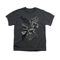 Superman Shirt Kids Fight And Flight Charcoal T-Shirt Superman Shirt Kids Fight And Flight Charcoal T-Shirt