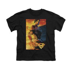 Superman Shirt Kids Fireproof Black T-Shirt Superman Shirt Kids Fireproof Black T-Shirt