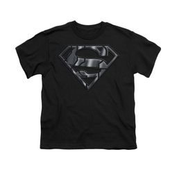 Superman Shirt Kids Mech Shield Black T-Shirt Superman Shirt Kids Mech Shield Black T-Shirt