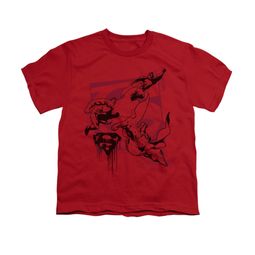 Superman Shirt Kids Omnipresent Red T-Shirt Superman Shirt Kids Omnipresent Red T-Shirt