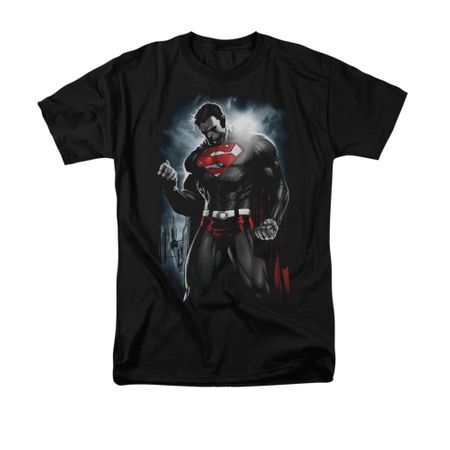 Superman Shirt Light Of The Sun Black T-Shirt
