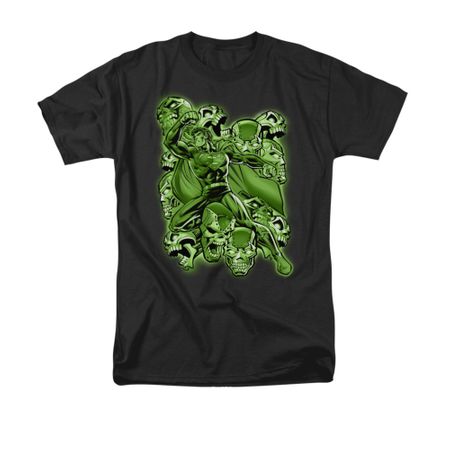 Superman Shirt Metallo Mayhem Black T-Shirt