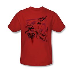 Superman Shirt Omnipresent Red T-Shirt Superman Shirt Omnipresent Red T-Shirt