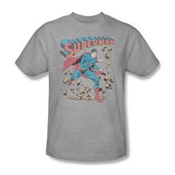 Superman Shirt Rocks Athletic Heather T-Shirt
