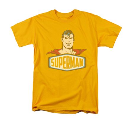 Superman Shirt Sign Gold T-Shirt