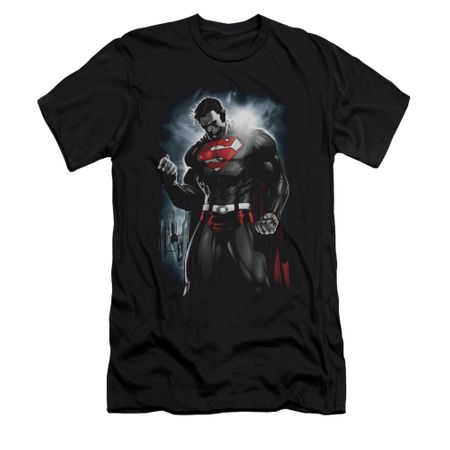 Superman Shirt Slim Fit Light Of The Sun Black T-Shirt