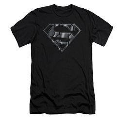 Superman Shirt Slim Fit Mech Shield Black T-Shirt Superman Shirt Slim Fit Mech Shield Black T-Shirt
