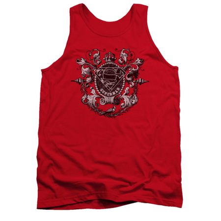 Superman Shirt Tank Top All Hail Red Tanktop