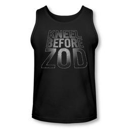 Superman Shirt Tank Top Before Zod Black Tanktop
