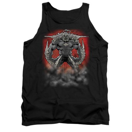 Superman Shirt Tank Top Doomsday Dust Black Tanktop