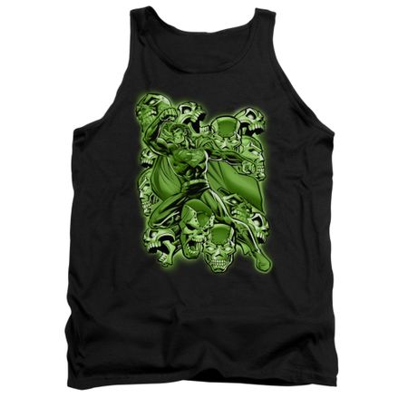 Superman Shirt Tank Top Metallo Mayhem Black Tanktop