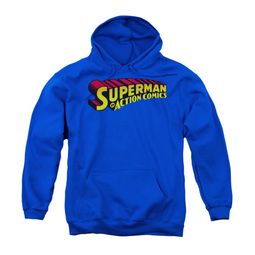 Superman Youth Hoodie Action Comics Royal Kids Hoody