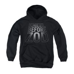 Superman Youth Hoodie Before Zod Black Kids Hoody