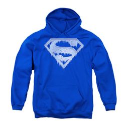 Superman Youth Hoodie Ice Shield Royal Kids Hoody