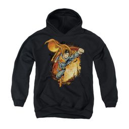 Superman Youth Hoodie Last Sons Black Kids Hoody