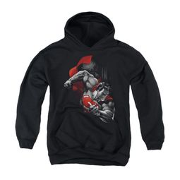 Superman Youth Hoodie My City Black Kids Hoody