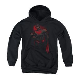 Superman Youth Hoodie Red Son Black Kids Hoody