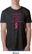 Support Breast Cancer Awareness Burnout T-shirt