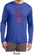 Support Breast Cancer Awareness Dry Wicking Long Sleeve