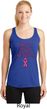 Support Breast Cancer Awareness Ladies Dry Wicking Racerback
