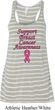Support Breast Cancer Awareness Ladies Flowy Racerback