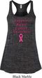 Support Breast Cancer Awareness Ladies Flowy Racerback