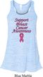 Support Breast Cancer Awareness Ladies Flowy Racerback
