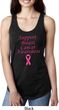 Support Breast Cancer Awareness Ladies Ideal Racerback