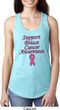 Support Breast Cancer Awareness Ladies Ideal Racerback