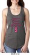 Support Breast Cancer Awareness Ladies Ideal Racerback