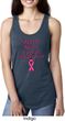 Support Breast Cancer Awareness Ladies Ideal Racerback