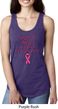 Support Breast Cancer Awareness Ladies Ideal Racerback