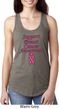Support Breast Cancer Awareness Ladies Ideal Racerback